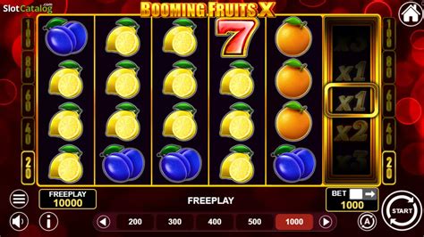  Booming Fruits X слоту